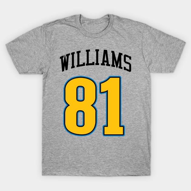 Williams - Chargers T-Shirt by Cabello's